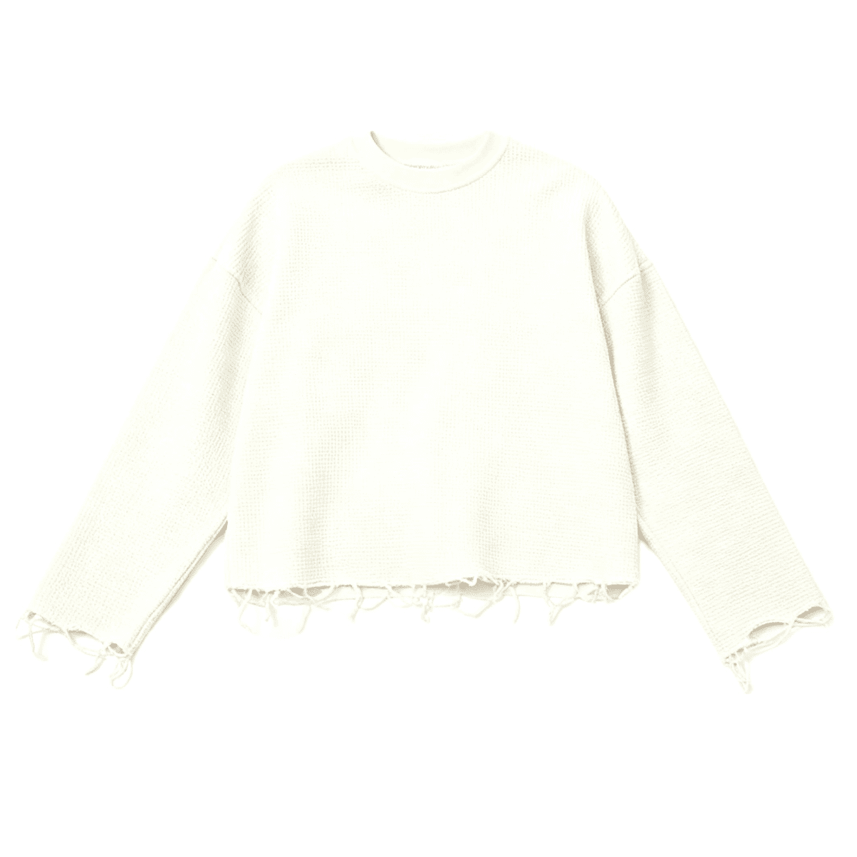 Long Sleeve Waffle Shirt