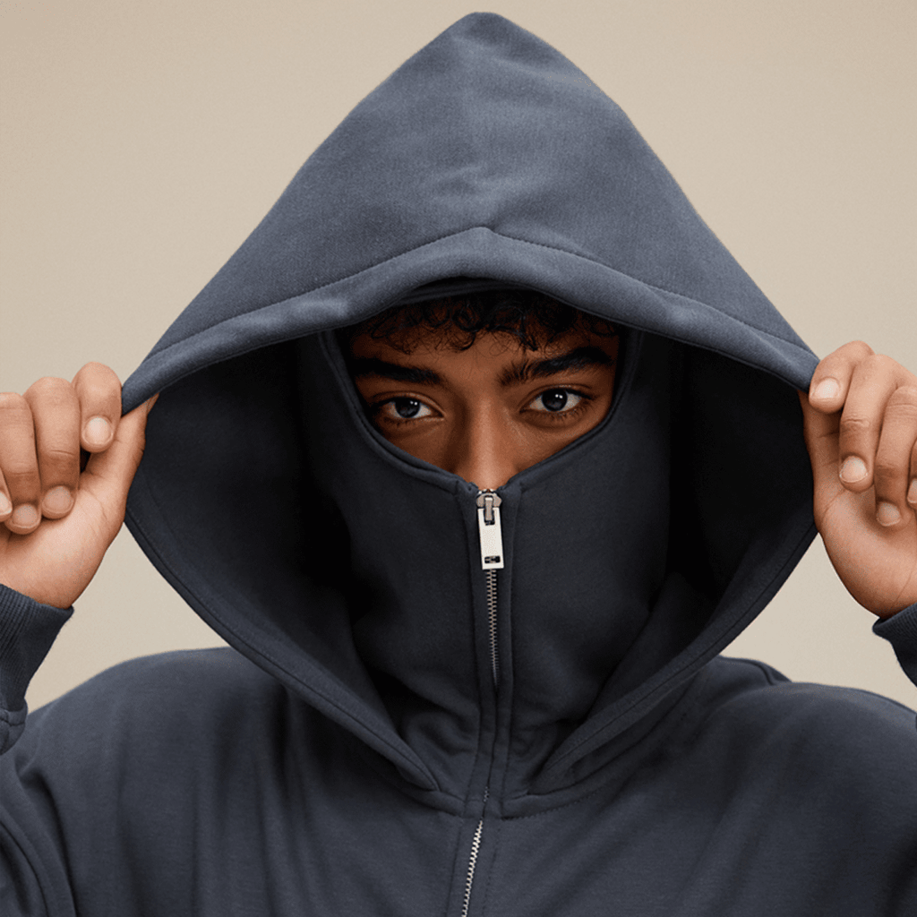 Face Mask Hoodie