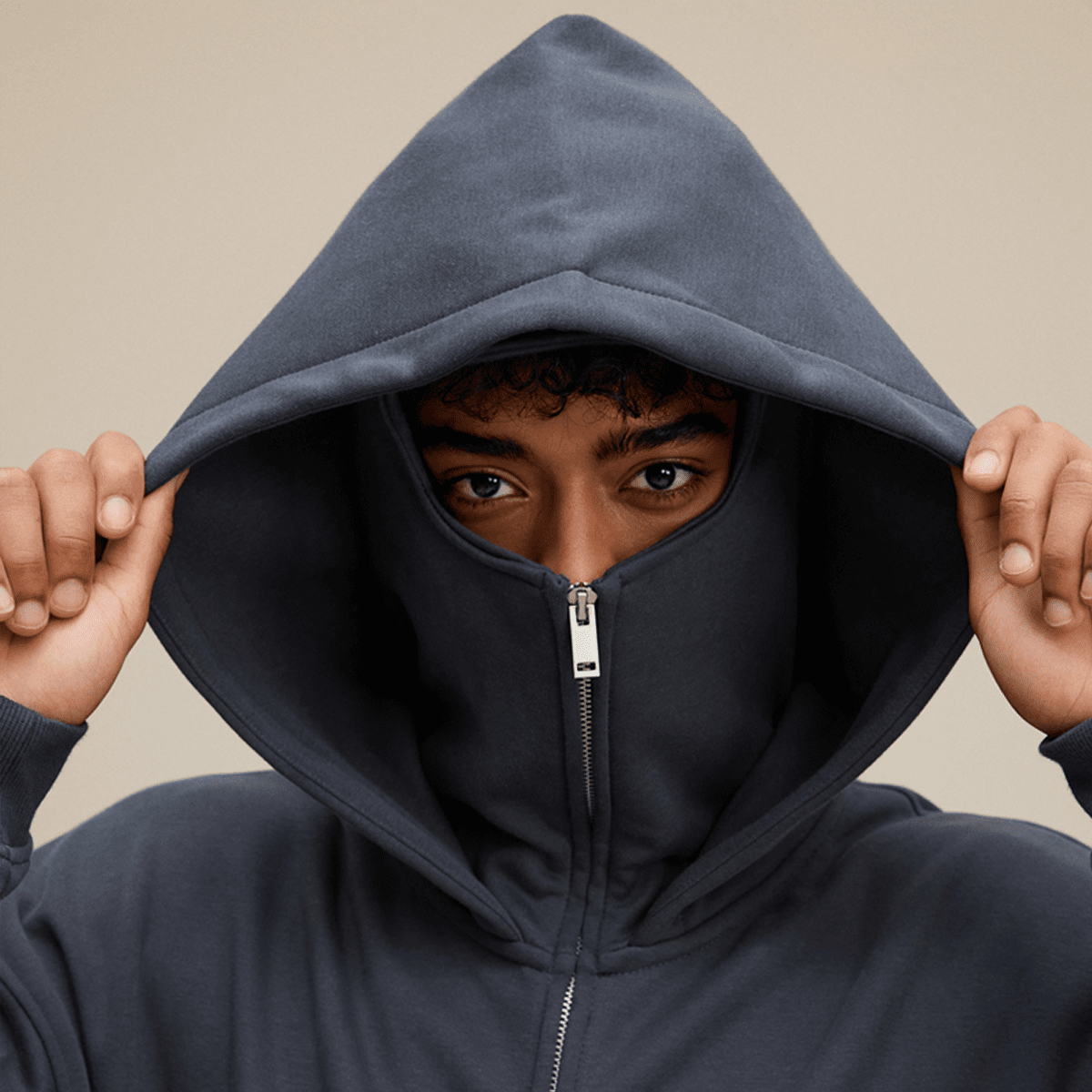 Face Mask Hoodie