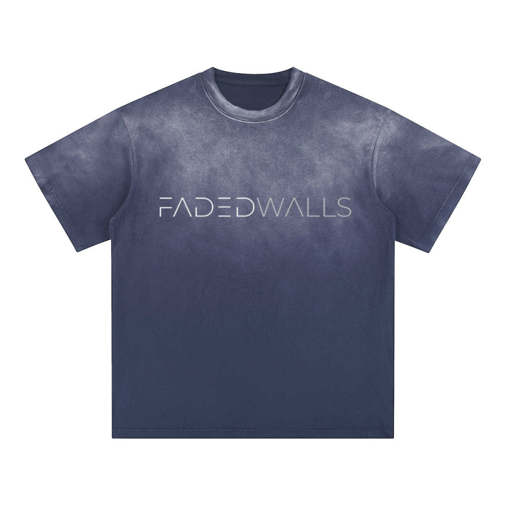 Washed Gradient (Grey/Blue)