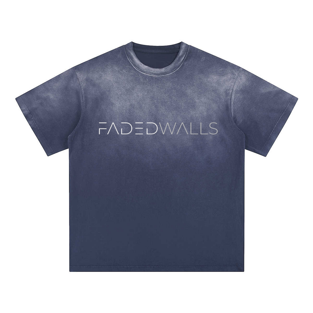 Washed Gradient (Grey/Blue)