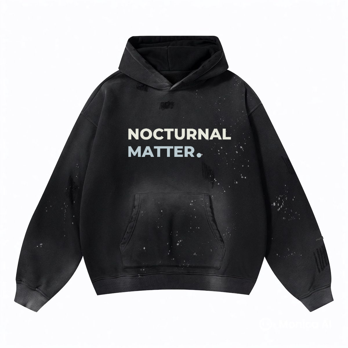 Nocturnal Distressed Hoodie