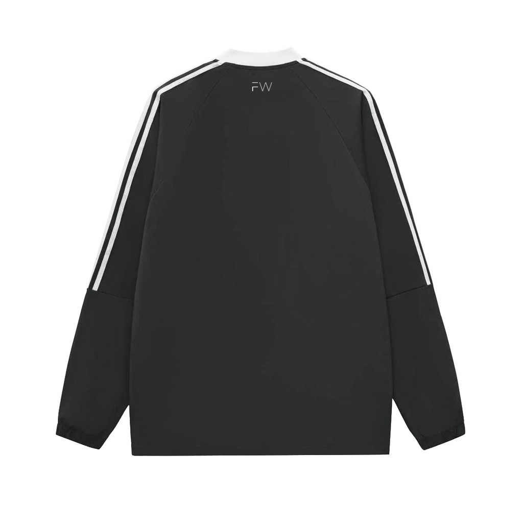 Color Block Shirt (Black/Grey)