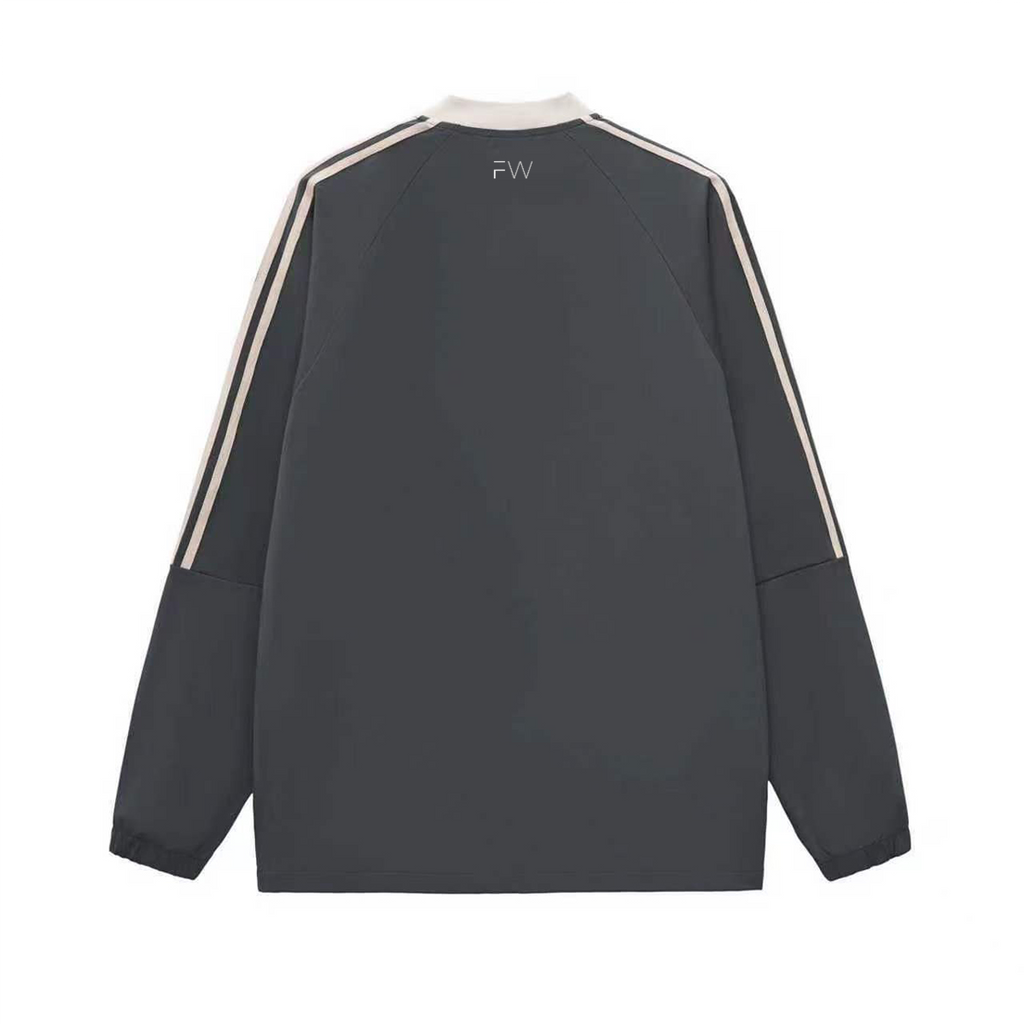 Color Block Shirt (Black/Grey)