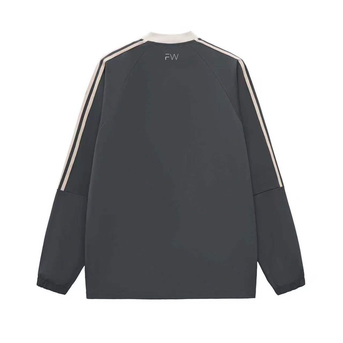 Color Block Shirt (Black/Grey)