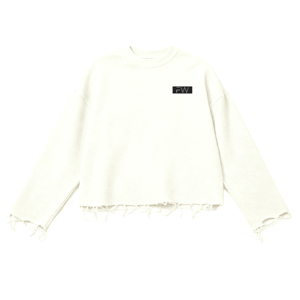 Long Sleeve Waffle Shirt