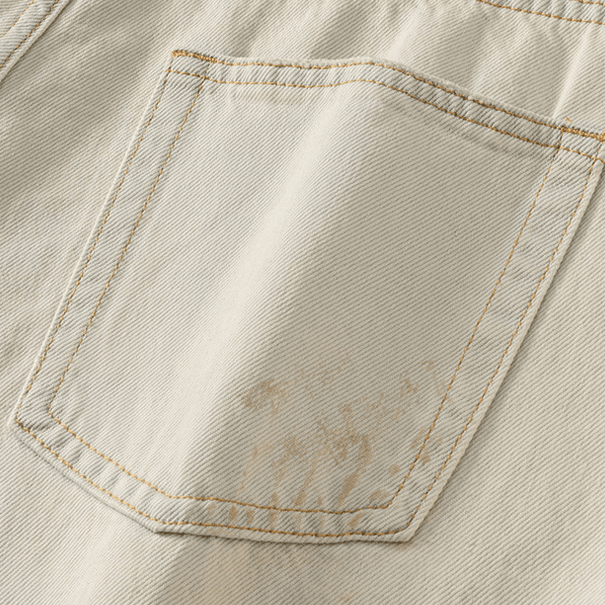 Acid Denim Shorts