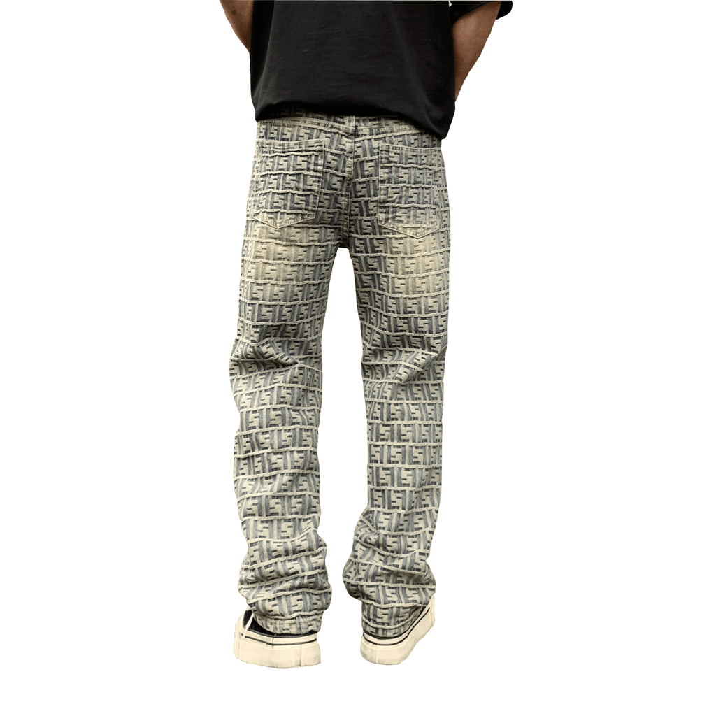Jacquard Jeans