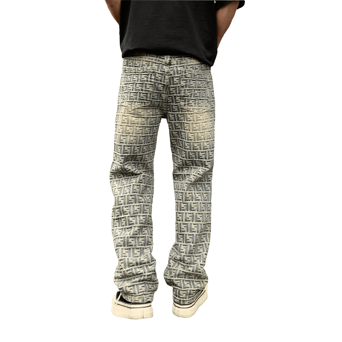 Jacquard Jeans