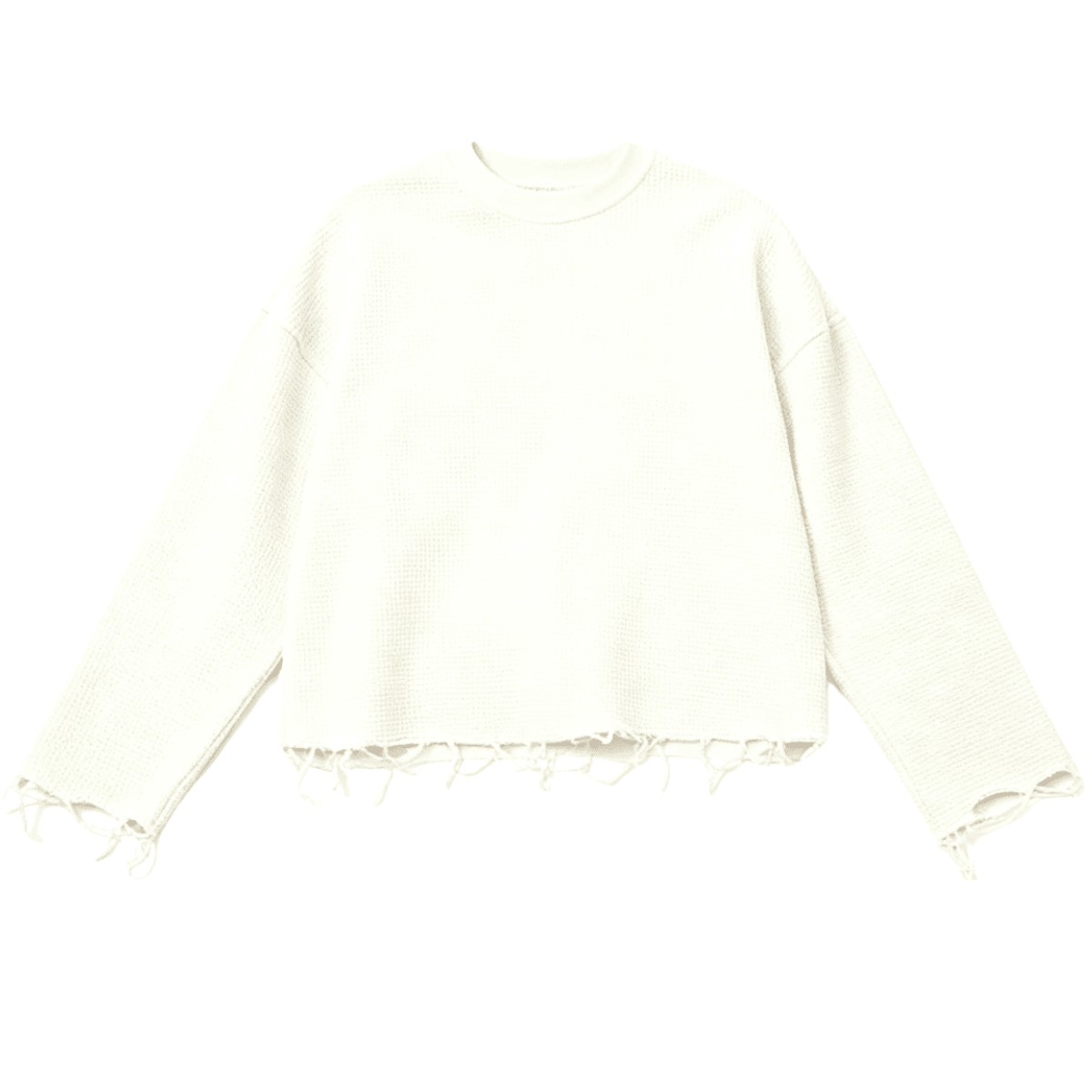 Long Sleeve Waffle Shirt